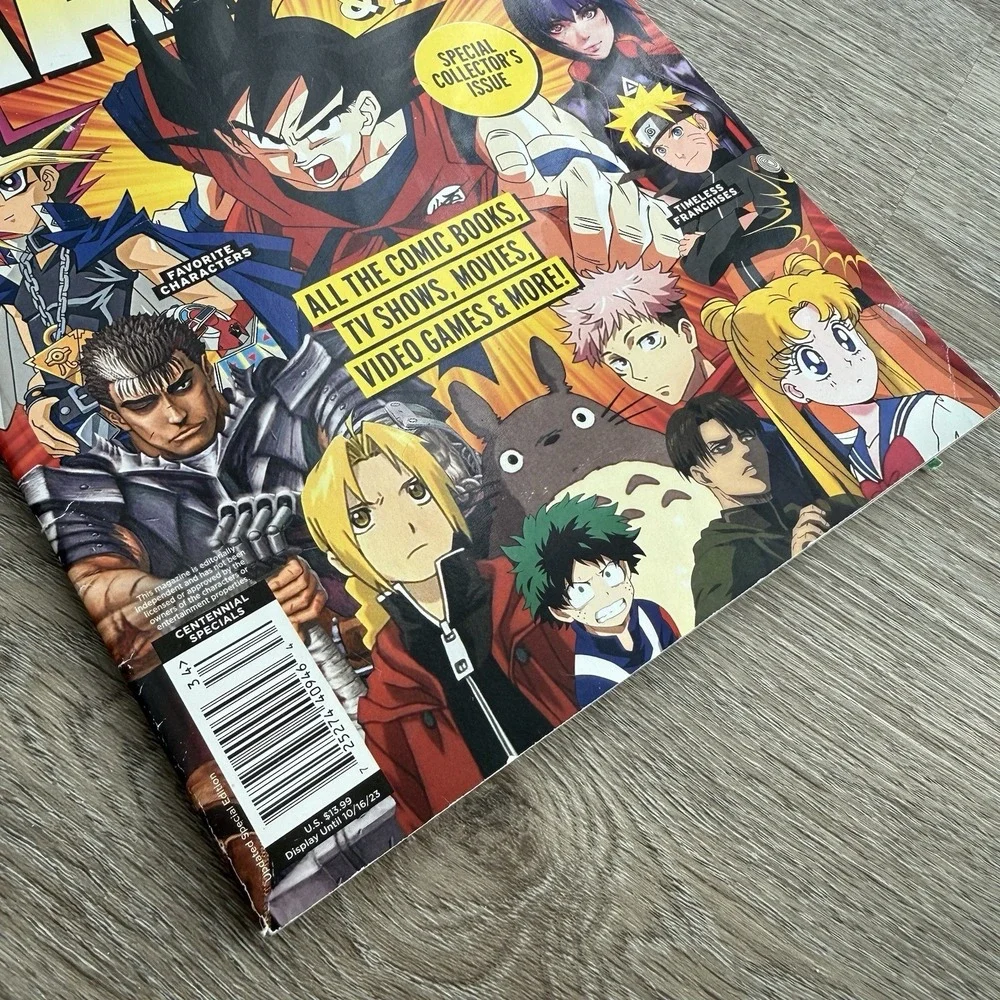 Ultimate Guide to Manga & Anime Special Collector Issue 2023 Dragon Ball Naruto